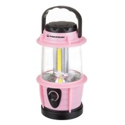 Leisure Sports LED Lantern, Adjustable COB Outdoor Camping Flashlight With Dimmer Switch for Hiking, Camping (Pink) 394100QKO